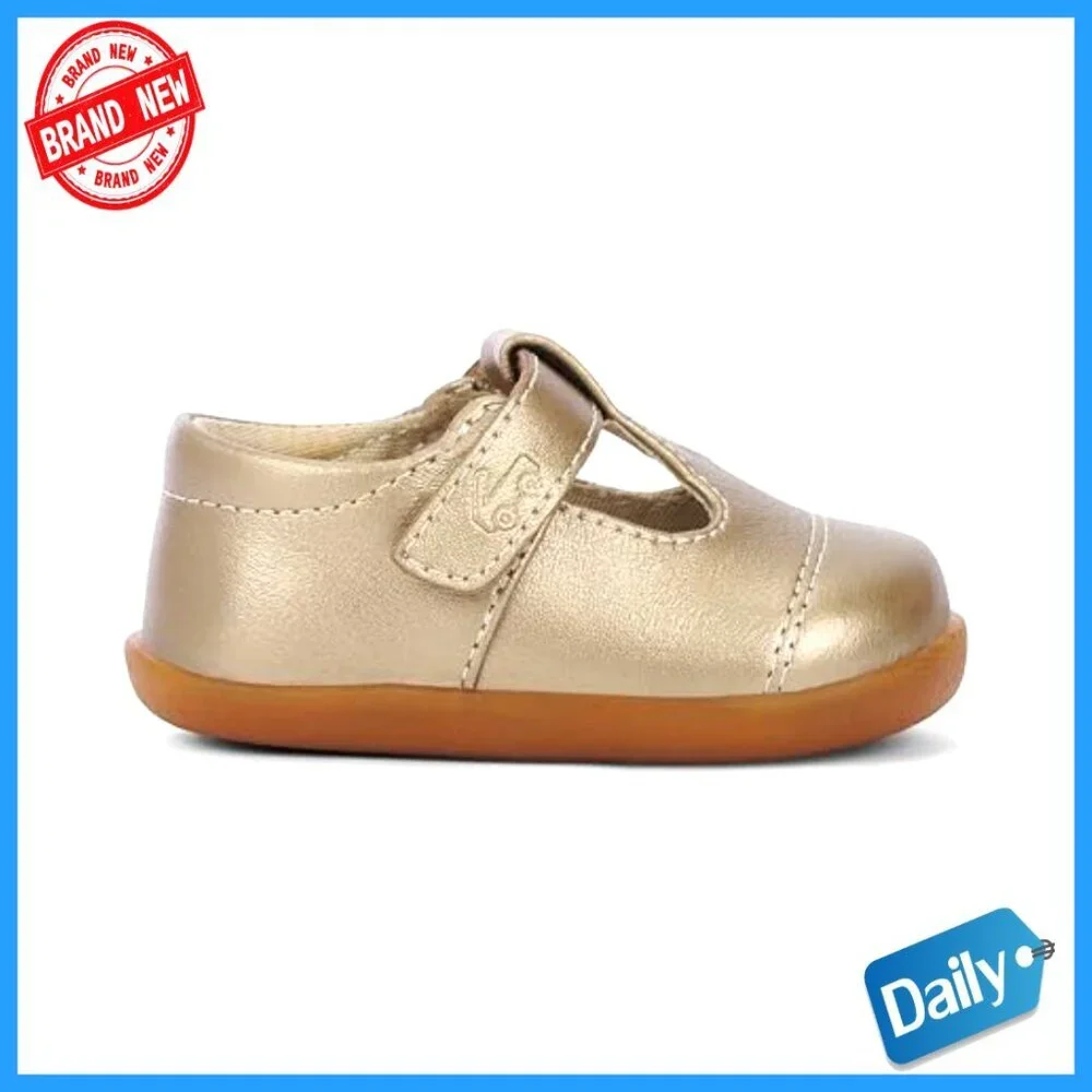 First Walker Baby Shoes with Slip-Resistant Sole for Early Steps